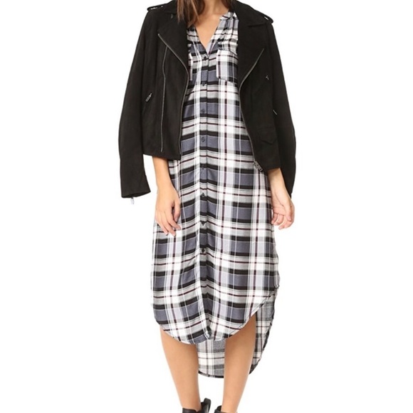 Cupcakes and Cashmere- Plaid Sleeveless Duster S - Picture 2 of 10